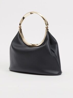 Luca Calf Leather Top Handle Bag